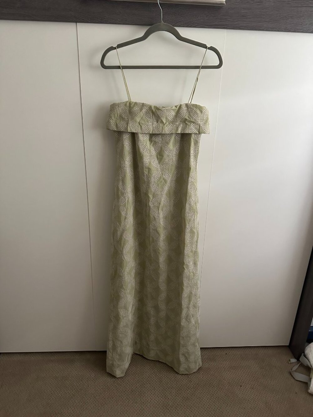 FAITHFULL Bea Broderie Anglaise Cotton Voile Maxi Dress – US 4 / S – NWT - Picture 7 of 7